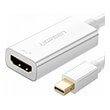 ugreen mini dp to hdmi converter 1080p md112 white 10460 photo