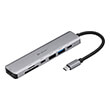 tracer all in one hub usb type c with card reader hdmi 4k usb 30 pdw 60w photo