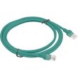 lanberg patchcord cat5e 2m green fluke passed 10 pack photo