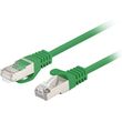 lanberg patchcord cat6 025m green fluke passed 10 pack photo