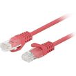 lanberg patchcord cat6 025m red fluke passed 10 pack photo