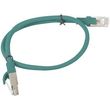 lanberg patchcord cat6 05m green fluke passed 10 pack photo