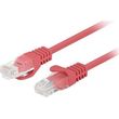 lanberg patchcord cat6 15m red fluke passed 10 pack photo