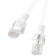 lanberg patchcord cat6 1m white fluke passed 10 pack photo