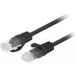 lanberg patchcord cat6 3m black fluke passed 10 pack photo