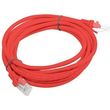 lanberg patchcord cat6 3m red fluke passed 10 pack photo