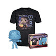 funko pop tee adult attack on titan eren jaeger with marks vinyl figure and t shirt l photo