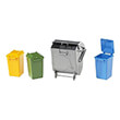 bruder garbage can set photo