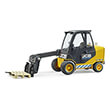 bruder jcb teletruk with pallet yellow black photo