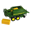 bruder john deere large baler green yellow photo