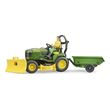 bruder bworld john deere riding lawn mower photo
