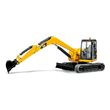 bruder cat mini excavator yellow photo