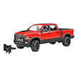 bruder ram 2500 power wagon red black photo