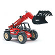 bruder manitou telehandler mlt 633 red gray photo