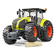 bruder claas axion 950 with front loader light green black photo