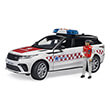 bruder range rover velar emergency medical vehicle with driver photo