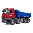 bruder mercedes benz arocs halfpipe tipper truck photo