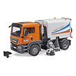 bruder man tgs truck street cleaning photo
