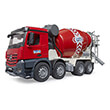 bruder mercedes benz arocs concrete mixer truck photo