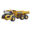 bruder volvo a60h dumper yellow black photo
