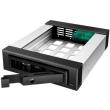 raidsonic icy box ib 129ssk b mobile rack 525 for 35 25 sas sata hdd ssd black photo