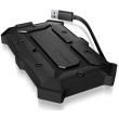 raidsonic icy box ib 276u3 25 sata hdd ssd external waterproof enclosure usb30 black photo