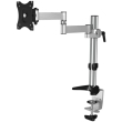 raidsonic icy box ib ms403 t monitor stand with table support for one monitor up to 27  photo
