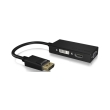 raidsonic icy box ib ac1031 3 in 1 displayport to hdmi dvi vga graphics adapter photo