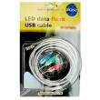 akasa usb 18 bl usb data flash cable blue 18m a male b male photo