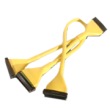 akasa scsi68 100 y scsi cable 100cm yellow photo