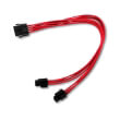 deepcool ec300 cpu8p rd cpu extension cable 30cm red photo