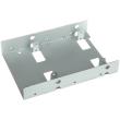 silverstone sdp08 lite 35 to 2x25 bay converter grey photo