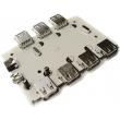 modmypi hackable naked 7 port usb hub  5v 25a eu plug photo