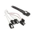 silverstone sst cps03 mini sas to sata cable 50cm photo