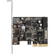 silverstone sst ecu05 1x usb31 typ c 2x usb30 2x internal usb30 pcie card photo
