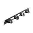 intellinet 711050 19 cable management panel 1u 4 short plastic rings black photo
