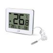 life wes 202 digital thermometer with indoor and outdoor temperature white photo