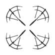 forever propeller guards set for vortex drone 4pcs photo