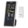 greenblue gb520 wireless weather station dcf pressure moon phase usb charger black photo
