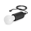 portable light bulb black photo