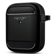 spigen rugged armor case for airpods matte black photo