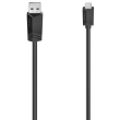 hama 200607 micro usb cable usb 20 480 mbit s 075 m photo