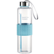 hama 111599 xavax smooth power glass drinking bottle 05 l turquoise photo