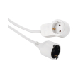 hama 133801 hama powerplug earthed extension cable additional socket 30 m white photo