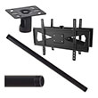 maclean mc 703 bracket universal for two tvs fr photo