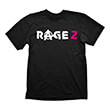 rage 2 t shirt logo black size s photo