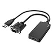 hama 200342 video adapter vga usb plug hdmitrad photo