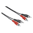 hama 205086 audio cable 2 rca plugs 2 rca plugs 25 m photo