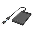 hama 200760 usb hard disk housing for 25 ssd and hdd hard disks photo