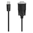 hama 200622 usb serial cable 9 pin d sub rs232 150 m photo